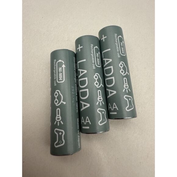IKEA LADDA AA 2450mAH Rechargeable Batteries Multi-Use NiMH Clock Remote Toy 3pc - Picture 5 of 8